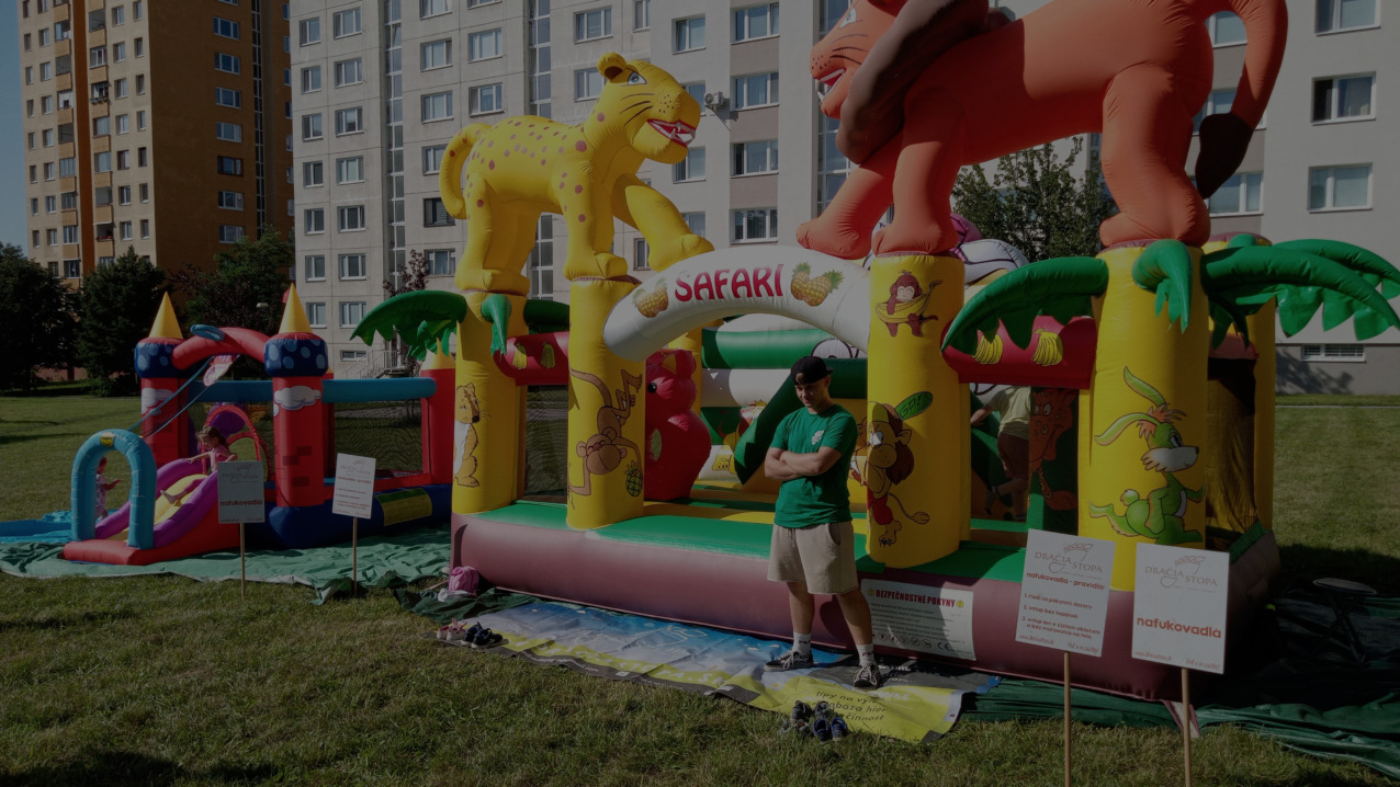 Prenájom skákacich hradov